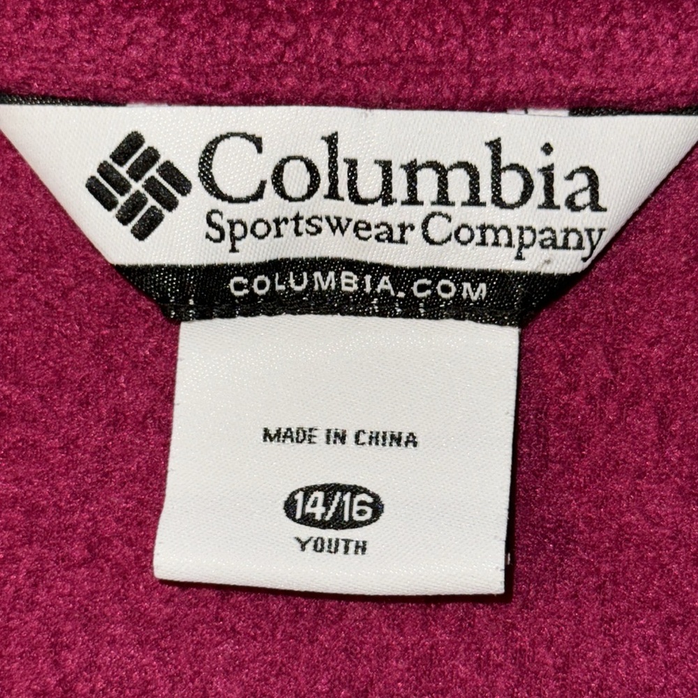 Girls Columbia Fleece Jacket - Picture 5 of 5